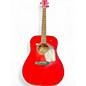 Used J. Reynolds JR60R Red Acoustic Guitar thumbnail