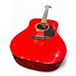 Used J. Reynolds JR60R Red Acoustic Guitar