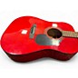 Used J. Reynolds JR60R Red Acoustic Guitar