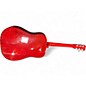 Used J. Reynolds JR60R Red Acoustic Guitar