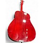 Used J. Reynolds JR60R Red Acoustic Guitar