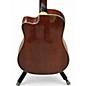 Used Washburn D10CEQ 2 Color Sunburst Acoustic Electric Guitar