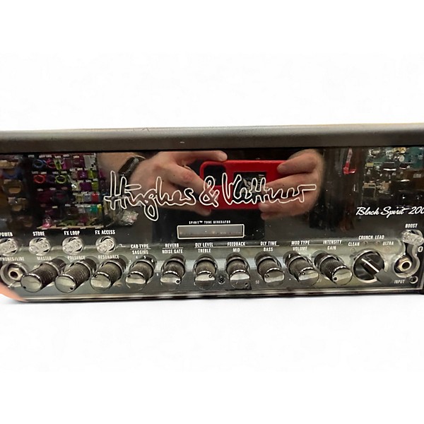 Used Hughes & Kettner Black Spirit 200 Solid State Guitar Amp Head