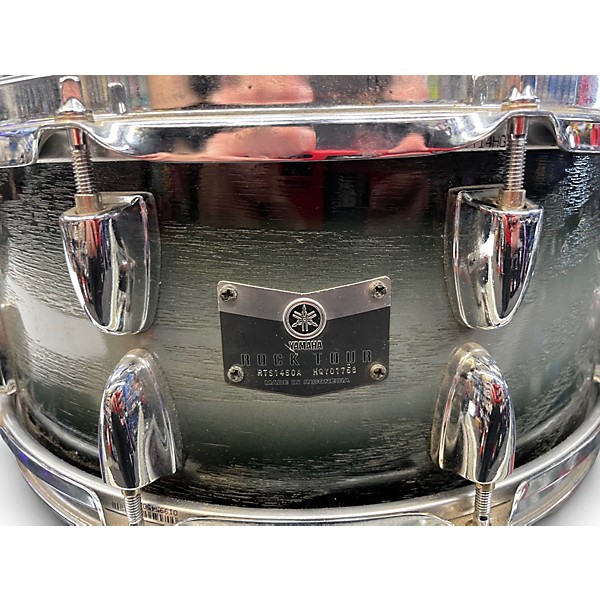 Used Yamaha 5X14 Rock Tour Snare Grey Burst Drum