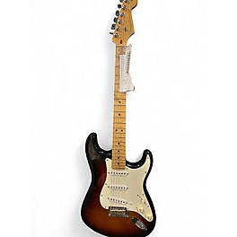 Used 2015 Fender AMERICAN STANDARD 2 Color Sunburst Solid Body Electric Guitar