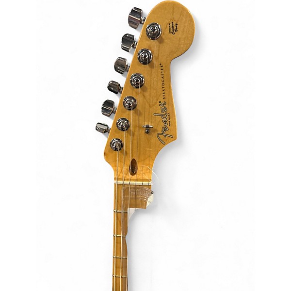 Used 2015 Fender AMERICAN STANDARD 2 Color Sunburst Solid Body Electric Guitar