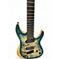 Used Schecter reaper 7 skyburst Solid Body Electric Guitar