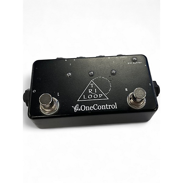 Used One Control TRI LOOP PEDAL Patch Bay