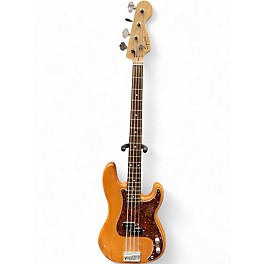 Used Squier Affinity Precision Bass Natural Electric Bass Guitar