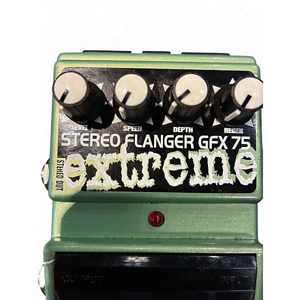 Used DOD GFX75 FLANGER Effect Pedal