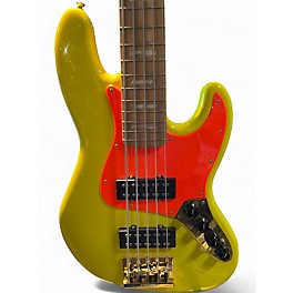 Used Fender MONO NEO SINGNATURE JAZZ BASS ELECTRIC YELLOW AND ORANGE Electric Bass Guitar