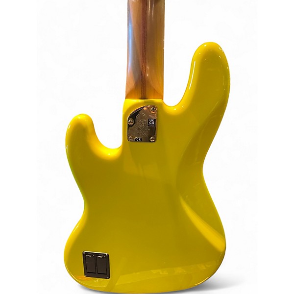 Used Fender MONO NEO SINGNATURE JAZZ BASS ELECTRIC YELLOW AND ORANGE Electric Bass Guitar