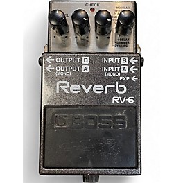 Used BOSS RV6 Digital Reverb Effect Pedal