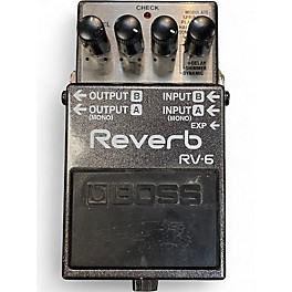 Used BOSS RV6 Digital Reverb Effect Pedal