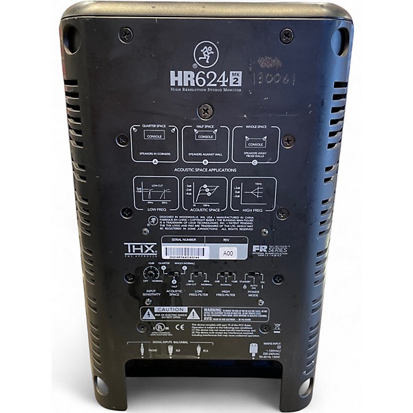 Used Mackie HR624 MKII Powered Monitor