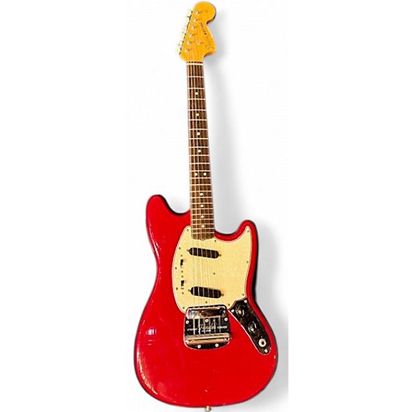 Vintage 1965 Fender Mustang Dakota Red Solid Body Electric