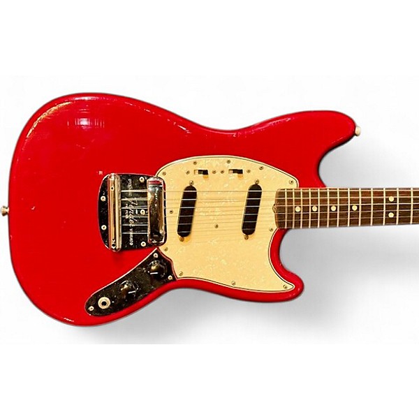 Vintage 1965 Fender Mustang Dakota Red Solid Body Electric