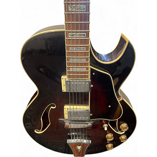 Used Ibanez Artcore AK86 2 Tone Sunburst Hollow Body