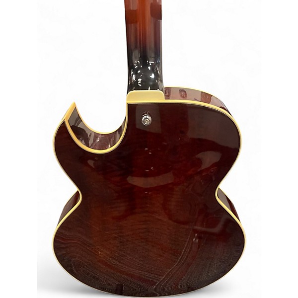 Used Ibanez Artcore AK86 2 Tone Sunburst Hollow Body
