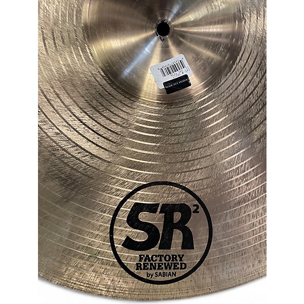 Used SABIAN 21in SR2 Thin Crash Cymbal