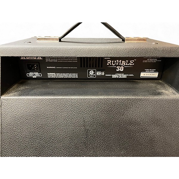 Used Fender Rumble 50 Bass Combo Amp