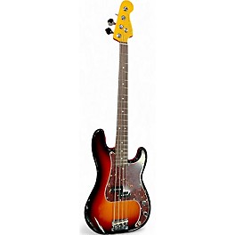 Used Fender American Professional II Precision Bass 2 Color Sunburst Electric Bass Guitar