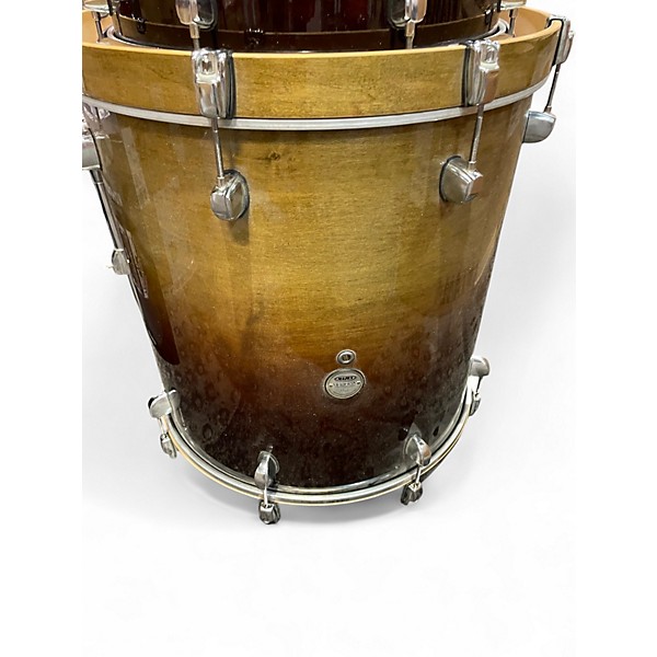 Used Mapex 5 Piece Meridian The Smasher Tobacco Drum Kit