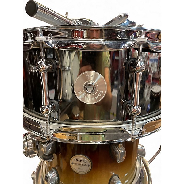 Used Mapex 5 Piece Meridian The Smasher Tobacco Drum Kit