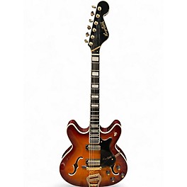 Used Hagstrom Viking II sunburst Hollow Body Electric Guitar