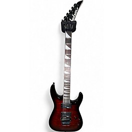 Used Jackson JS32Q Crimson Red Burst Solid Body Electric Guitar
