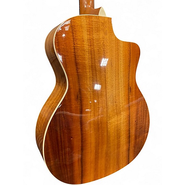 Used Taylor 214CE Deluxe Koa Natural Acoustic Electric Guitar