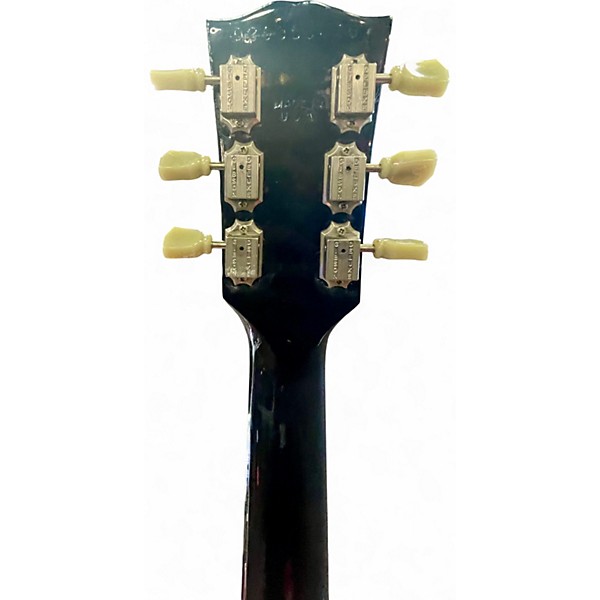 Used Gibson Les Paul Studio Deluxe Black Solid Body Electric Guitar