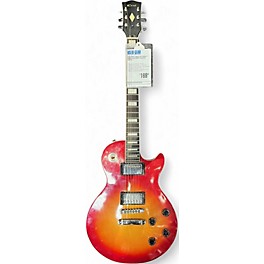 Used Kent Single Cut cherry burst Solid Body Electric Guitar