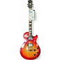 Used Kent Single Cut cherry burst Solid Body Electric Guitar thumbnail