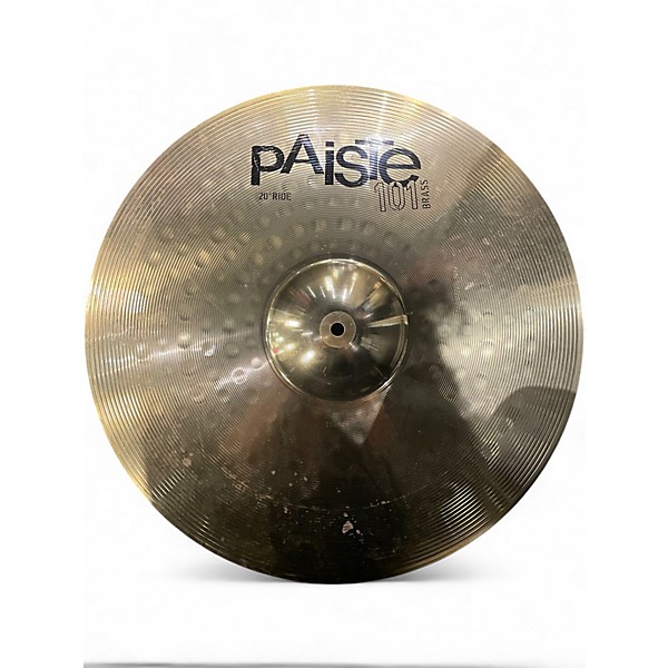 Used Paiste 20in 101 BRASS RIDE Cymbal