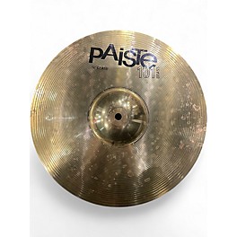 Used Paiste 16in 101 BRASS CRASH Cymbal