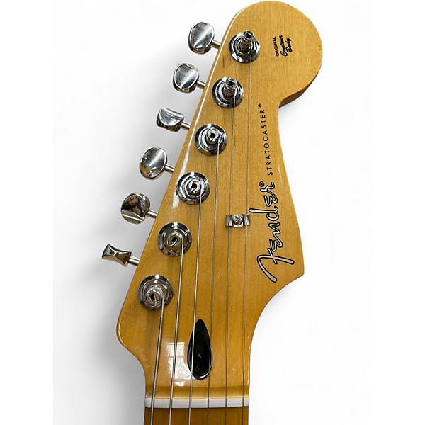 Used Fender Player II Stratocaster Maple Fingerboard Black Solid Body Electric Guitar