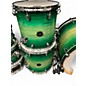 Used Mapex 7 Piece ARMORY SERIES 7 PIECE EMERALD BURST Drum Kit