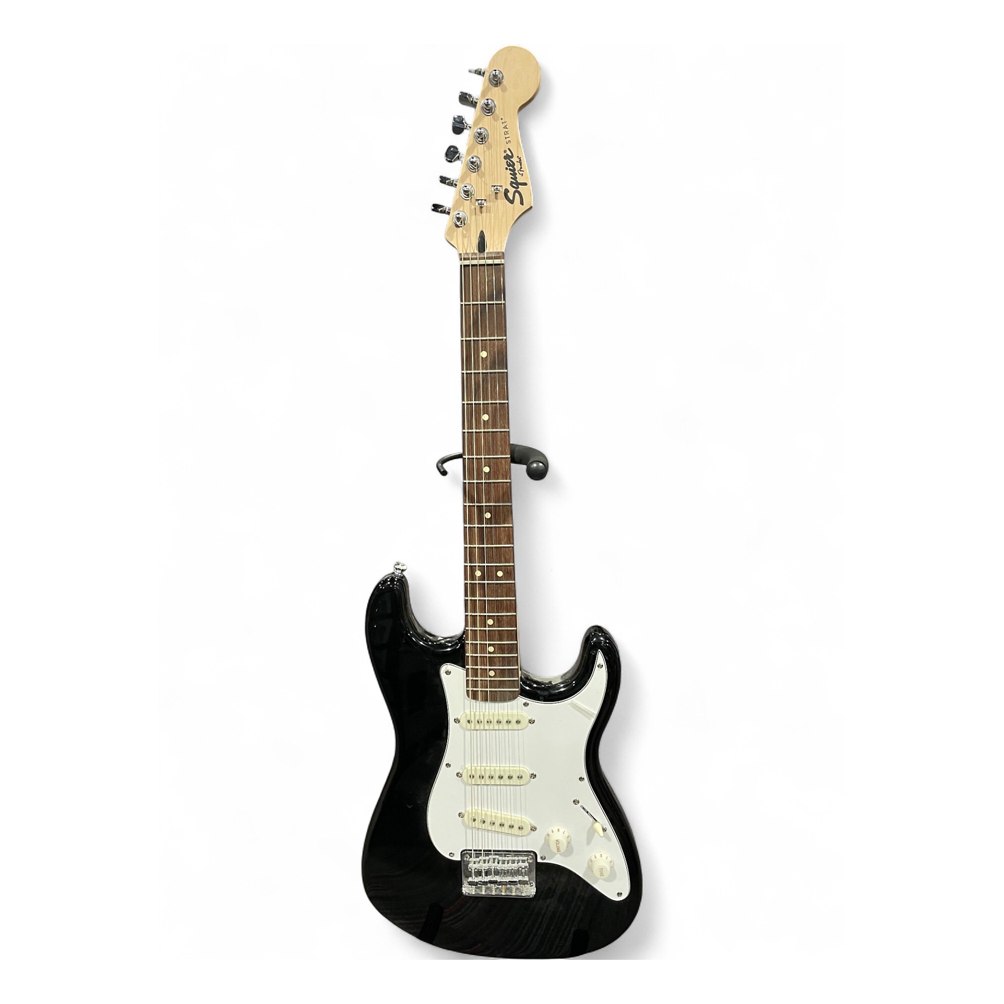 Used Squier Bullet Stratocaster Black Solid Body Electric