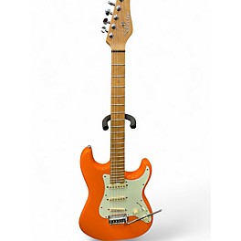 Used Schecter Guitar Research Nick Johnston Signature Traditional Orange Solid Body Electric Guitar