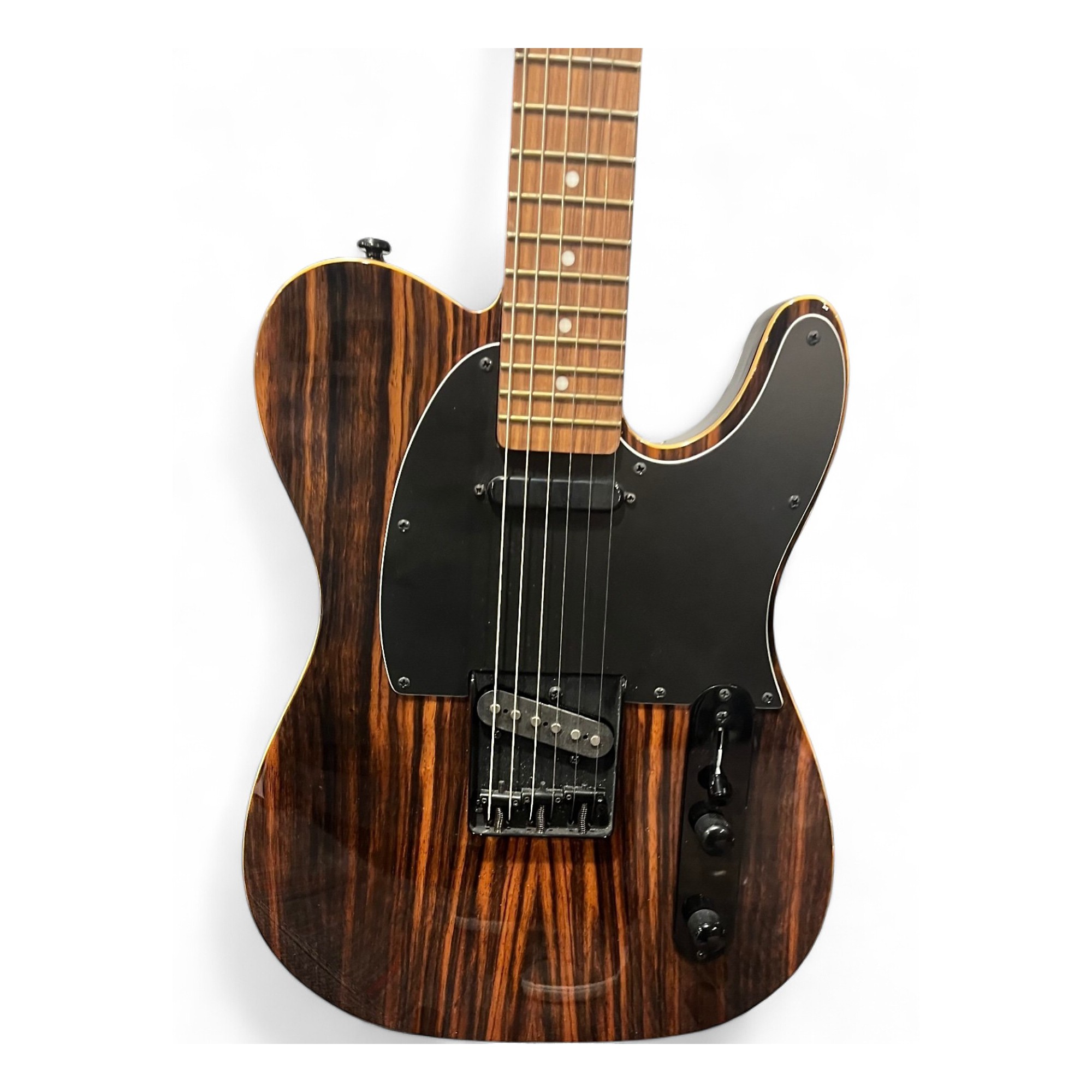 Used Michael Kelly Custom Collection 50 Striped Ebony Solid Body