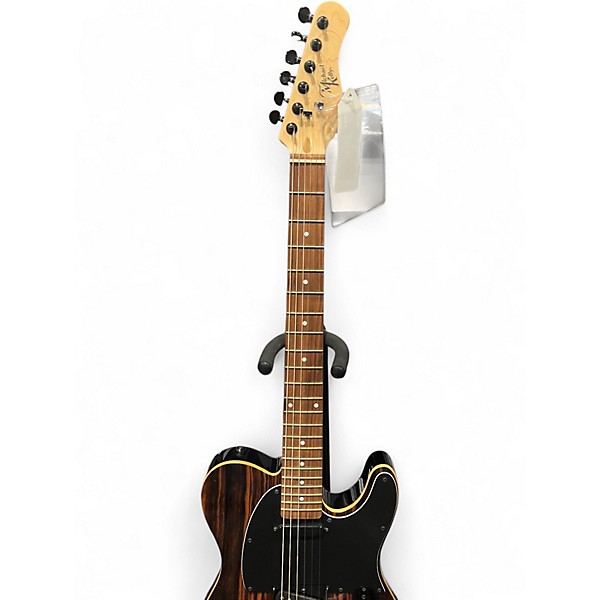 Used Michael Kelly Custom Collection 50 Striped Ebony Solid Body Electric Guitar