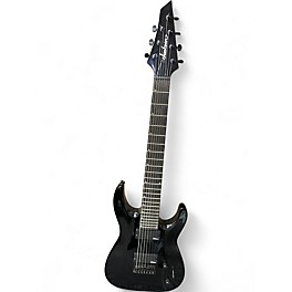 Used Jackson JS22-7 Dinky 7 String Black Solid Body Electric Guitar