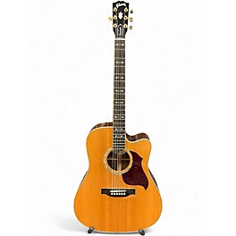 Used Gibson Songwriter Deluxe Natural Acoustic Electric Guitar