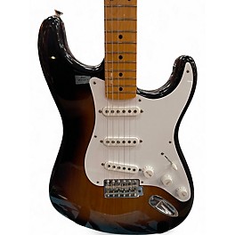 Used Fender 70TH ANNIVERSARY AMERICAN VINTAGE II 1954 STRATOCASTER 2 Tone Sunburst Solid Body Electric Guitar