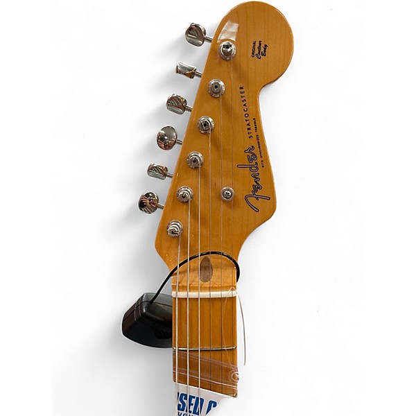 Used Fender 70TH ANNIVERSARY AMERICAN VINTAGE II 1954 STRATOCASTER 2 Tone Sunburst Solid Body Electric Guitar