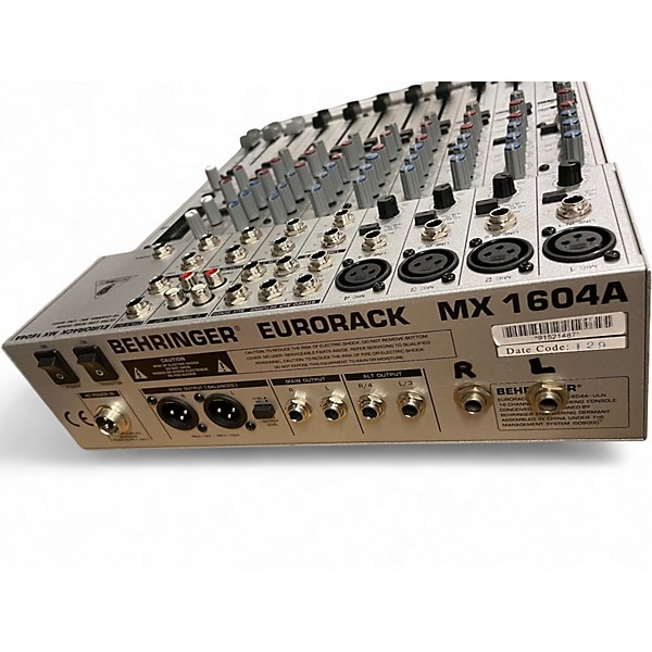 Used Behringer eurorack mx604A Powered Mixer