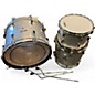 Used Pearl 3 Piece PRESIDENT SERIES Silver Sparkle Drum Kit