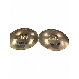 Used SABIAN 14in XSR HIHAT PAIR Cymbal