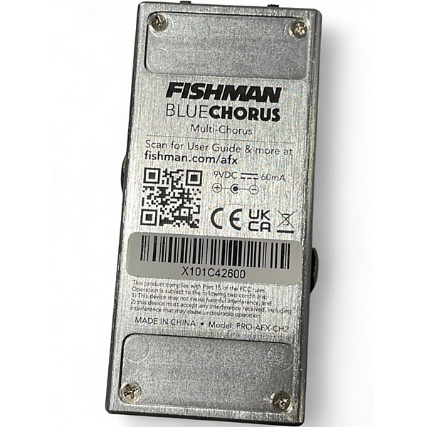 Used Fishman AFX Blue Chorus Effect Pedal | Guitar Center